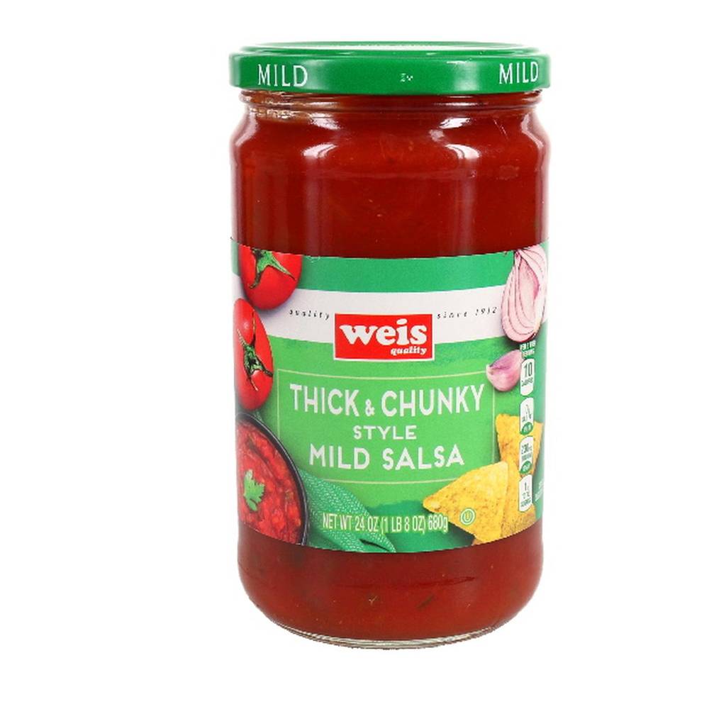 Weis Thick & Chunky Style Mild Salsa (24 oz)