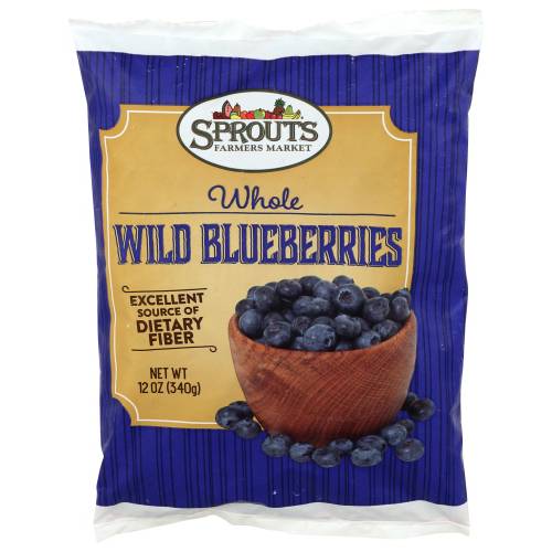 Sprouts Whole Wild Blueberries