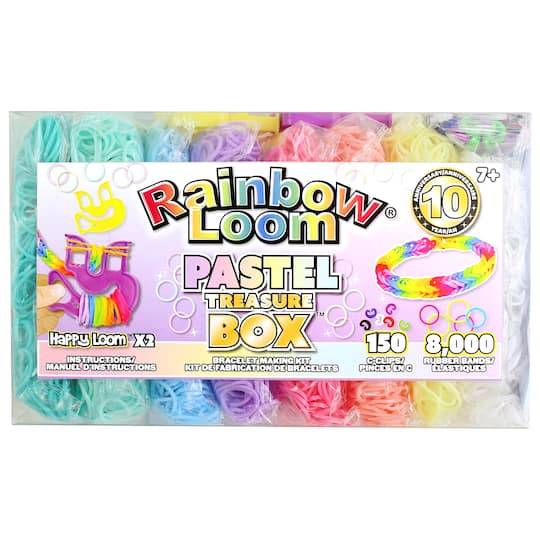 Rainbow Loom Pastel Treasure Box Bracelet Making Kit