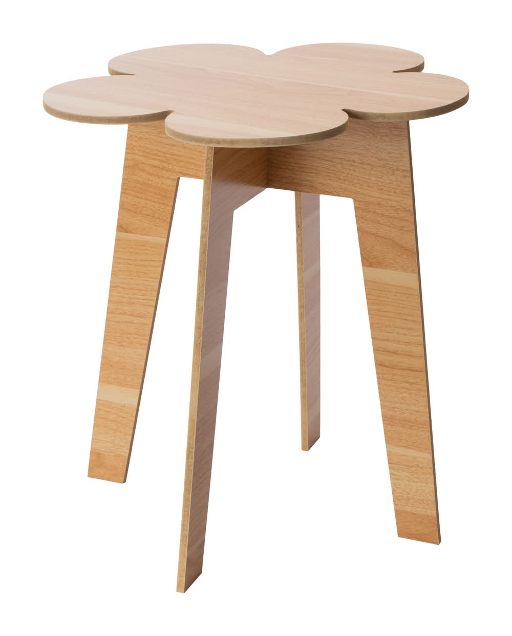 Daisy Side Table Light Wood