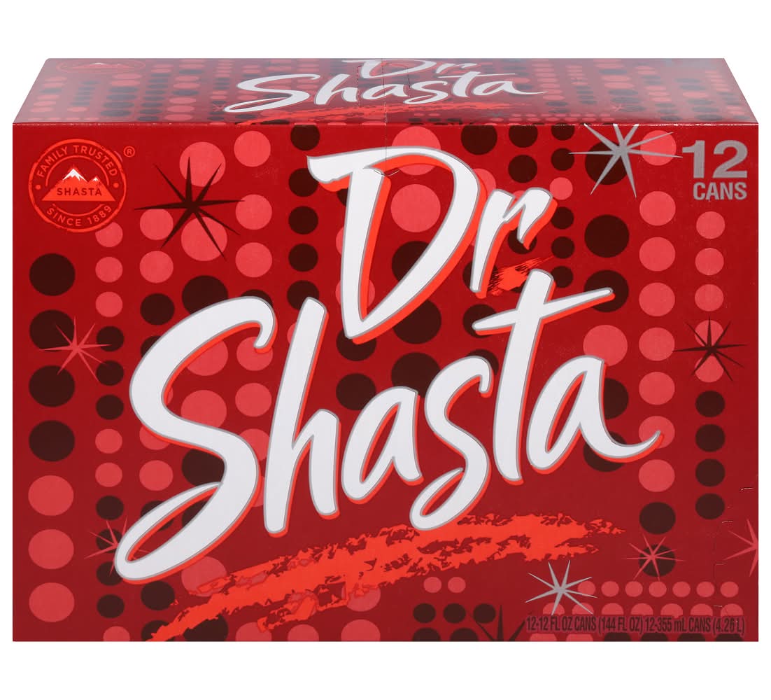 Dr Shasta Soda (12 x 12 fl oz)