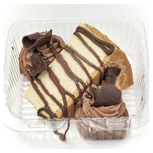 Giant Eagle Bakery Chocolate Cheesecake, Slice, For Two