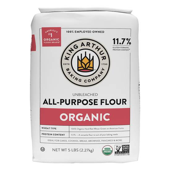 King Arthur Flour Organic Unbleached All-Purpose Flour