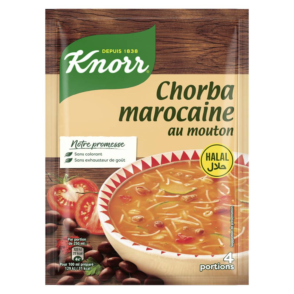 Knorr - Soupe déshydratée chorba marocaine au mouton