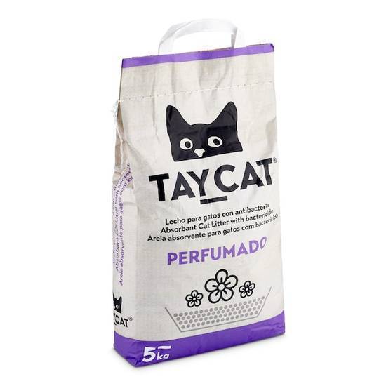 Arena para Gatos Perfumada Taycat Bolsa 5 Kg