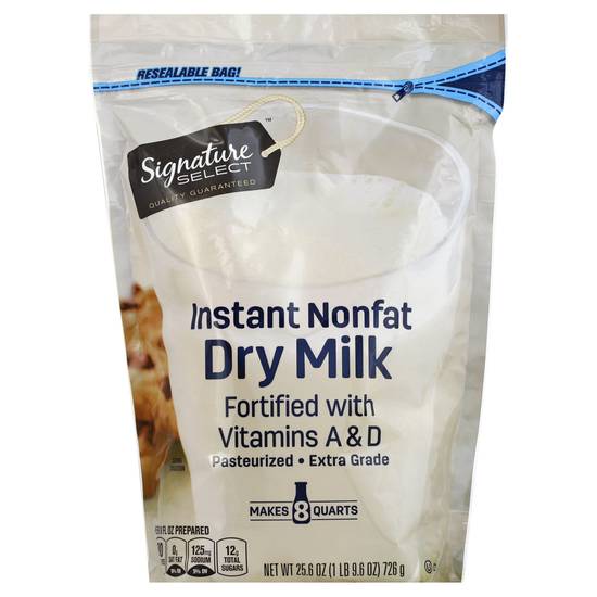 Signature Select Instant Nonfat Dry Milk