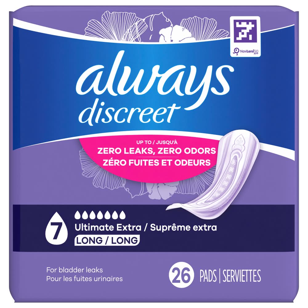 Always Discreet Maximum Xl Underwear (1.4 lbs, 26 ct)