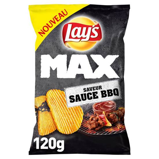Chips maxi sauce barbecue Lays 120g