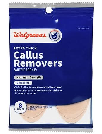 Walgreens Extra Thick Callus Removers (8 ct)
