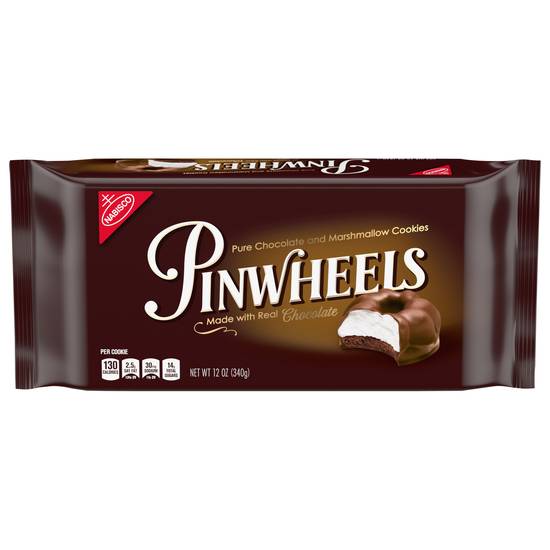 Pinwheels Pure Chocolate & Marshmallow Cookies