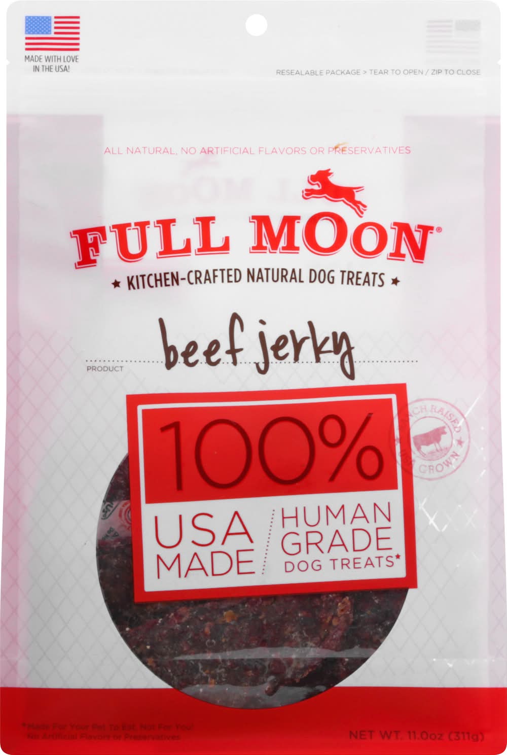 Full Moon Beef Jerky Dog Treats (11 oz)