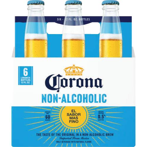 Corona Non-Alcoholic 6 Pack Bottles