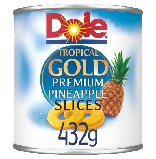 Dole Tropical Gold Premium Pineapple in Pineapple Juice (432g)