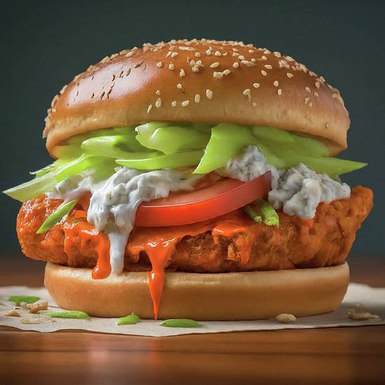 Buffalo Chicken Burger