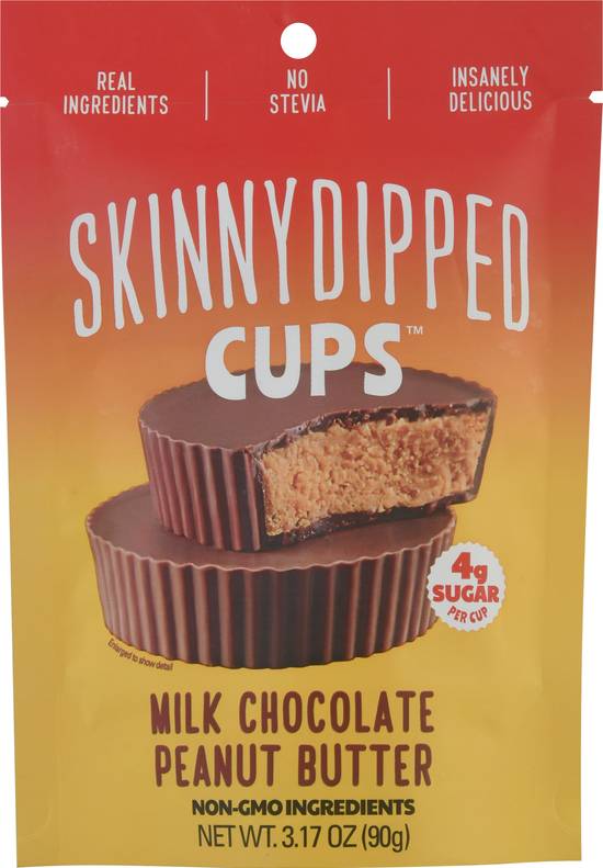 Skinny Dipped Milk Chocolate Peanut Butter Cups (3.2 oz)