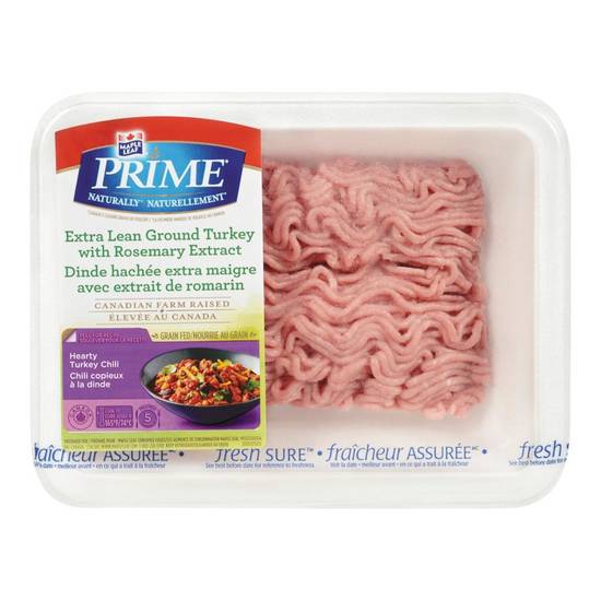 Prime dinde haché extra-maigre - extra lean ground turkey (454 g)