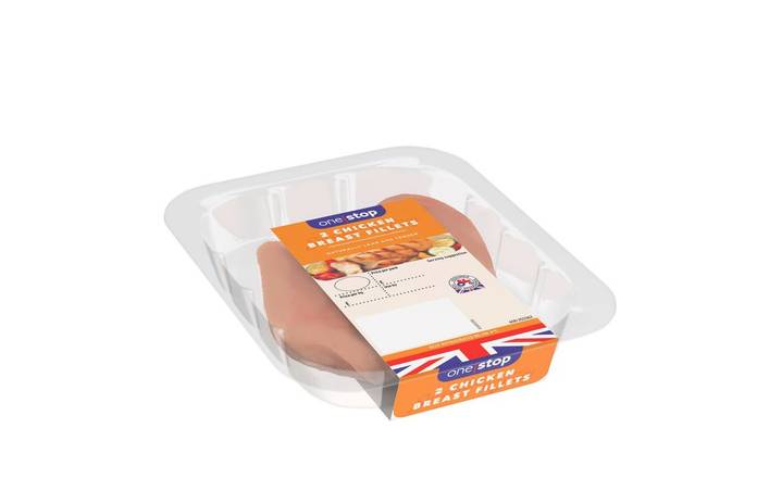One Stop British Fresh Chicken Breast Fillets 300g (392855)