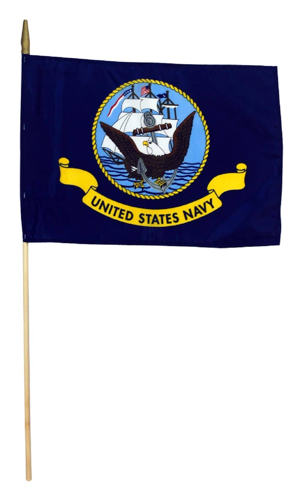 Independence Flag 1.468-ft W x 0.968-ft H Military Navy Flag | R295