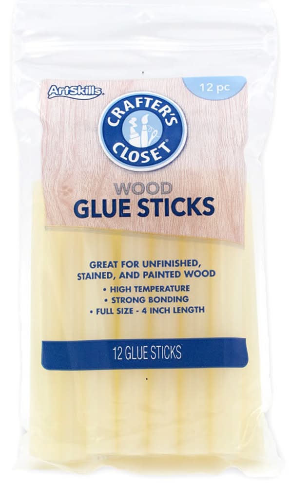 Artskills Crafter'S Closet Wood Glue Sticks 12 Ct
