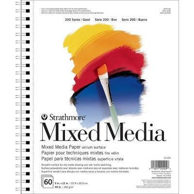 Strathmore Spiral Mixed Media Paper Pad (60 ct)