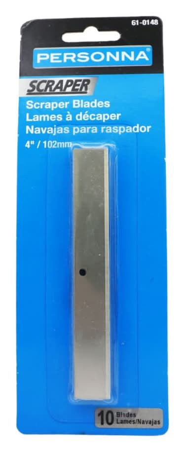 Personna American Safety Razor Co. Blades Stripper 18mm Carbon Steel Carpet Utility Razor Blade 10 -Pack