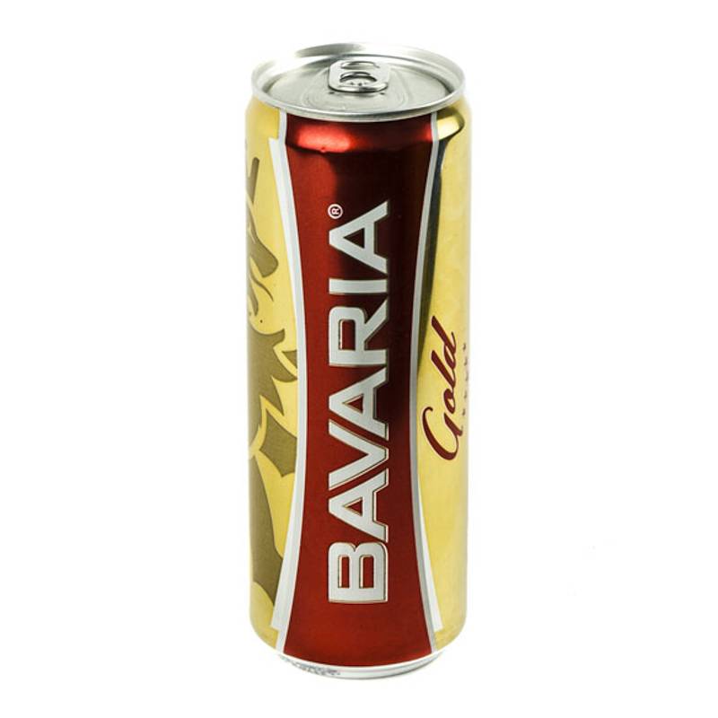 Bavaria Gold Cerveza Lata Sleek 350 Ml