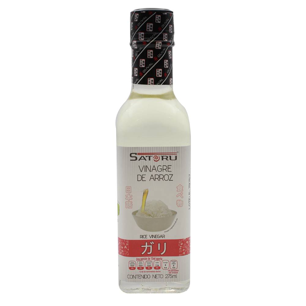 Satoru vinagre de arroz (botella 275 ml)