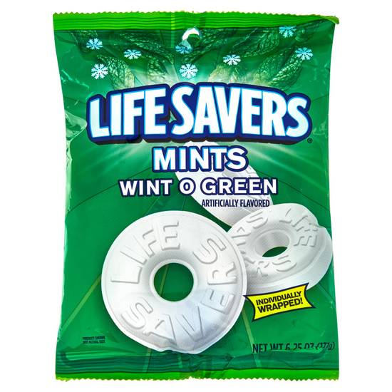 Life Savers Wint O Green Mints 6.25oz