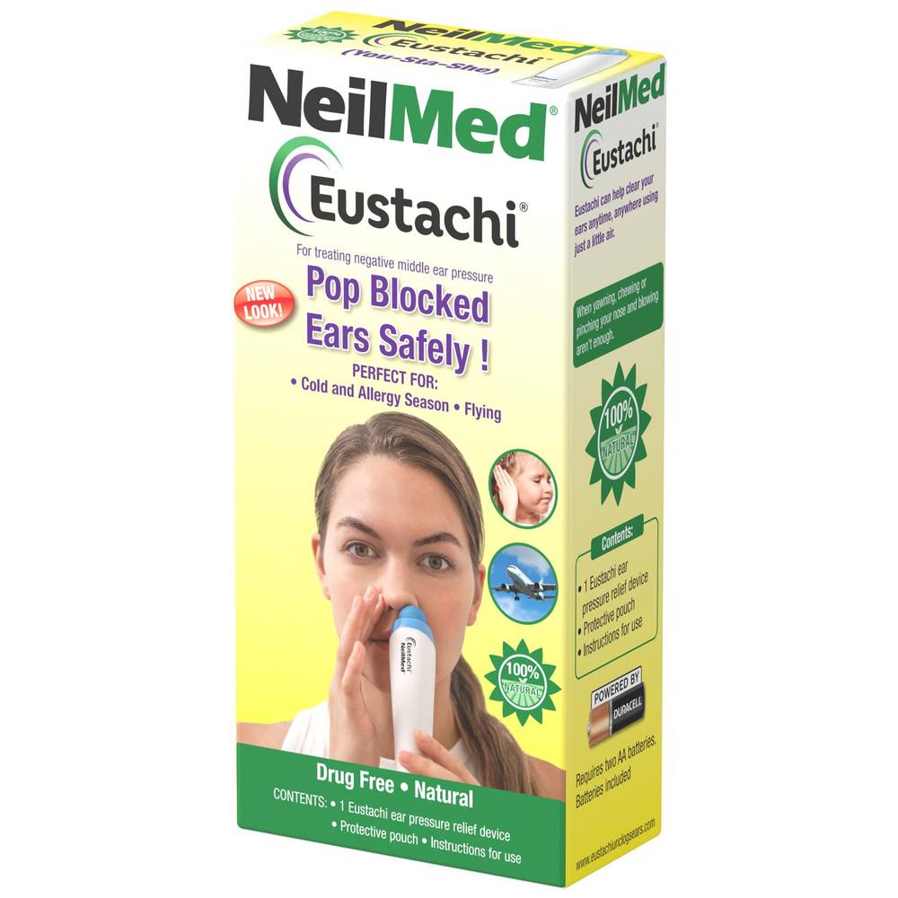 Eustachi Eustachian Tube Exerciser- Safely Unclog Blocked Ears