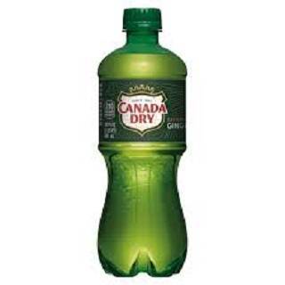 Canada Dry Ginger Ale Bottle (20 oz)