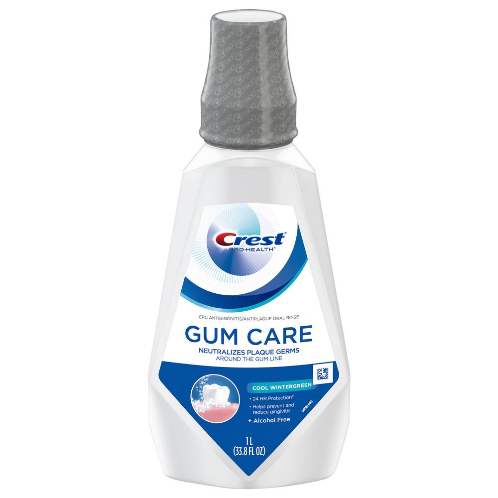 CREST Gum Care Mouthwash (33.8 fl oz)