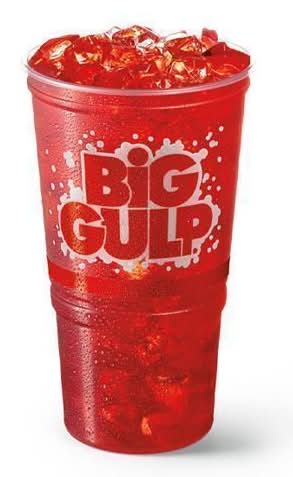 Big Gulp Mtn Dew Code Red 30oz
