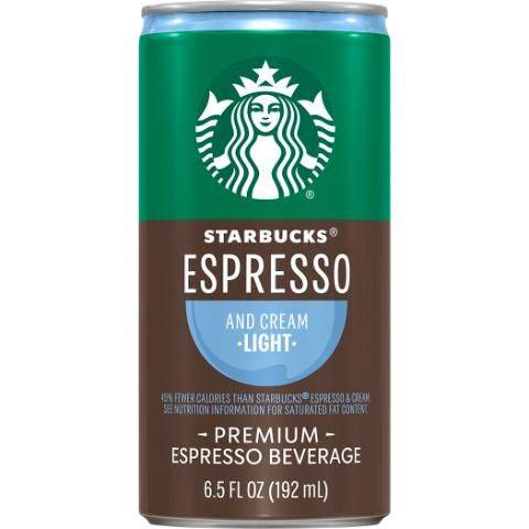 Starbucks Doubleshot Espresso Light 6.5oz