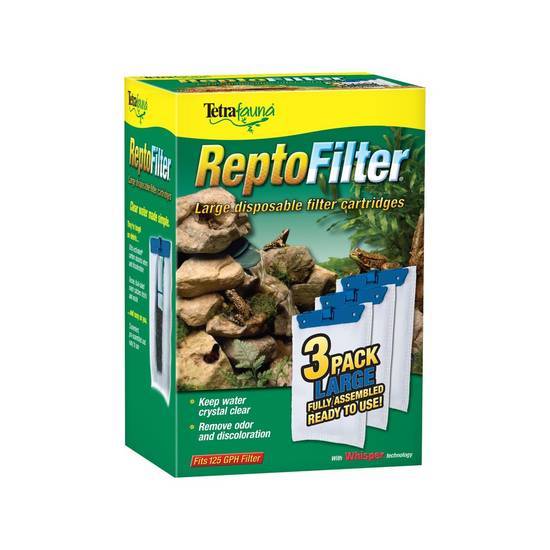 Tetra Fauna Large Reptofilter Filter Cartridges Refills, 3 Count ( 3 count)