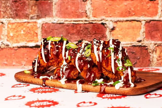 Smokey BBQ Wings