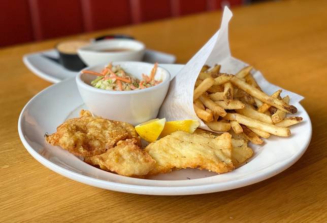 Cod Fish + Chips