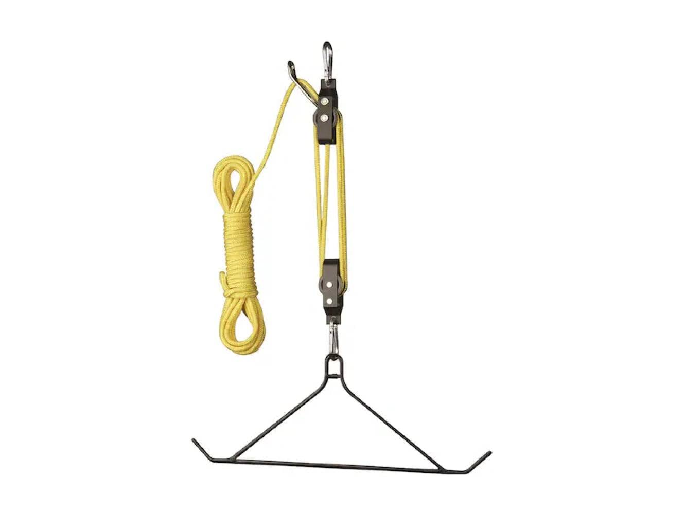 Hunters Specialties Game Lift System with 4:1 Lift Ratio, 40-Ft Tangle Proof Rope, Rated up to 600-Lbs - Hunting Equipment & Apparel | HS-00645C