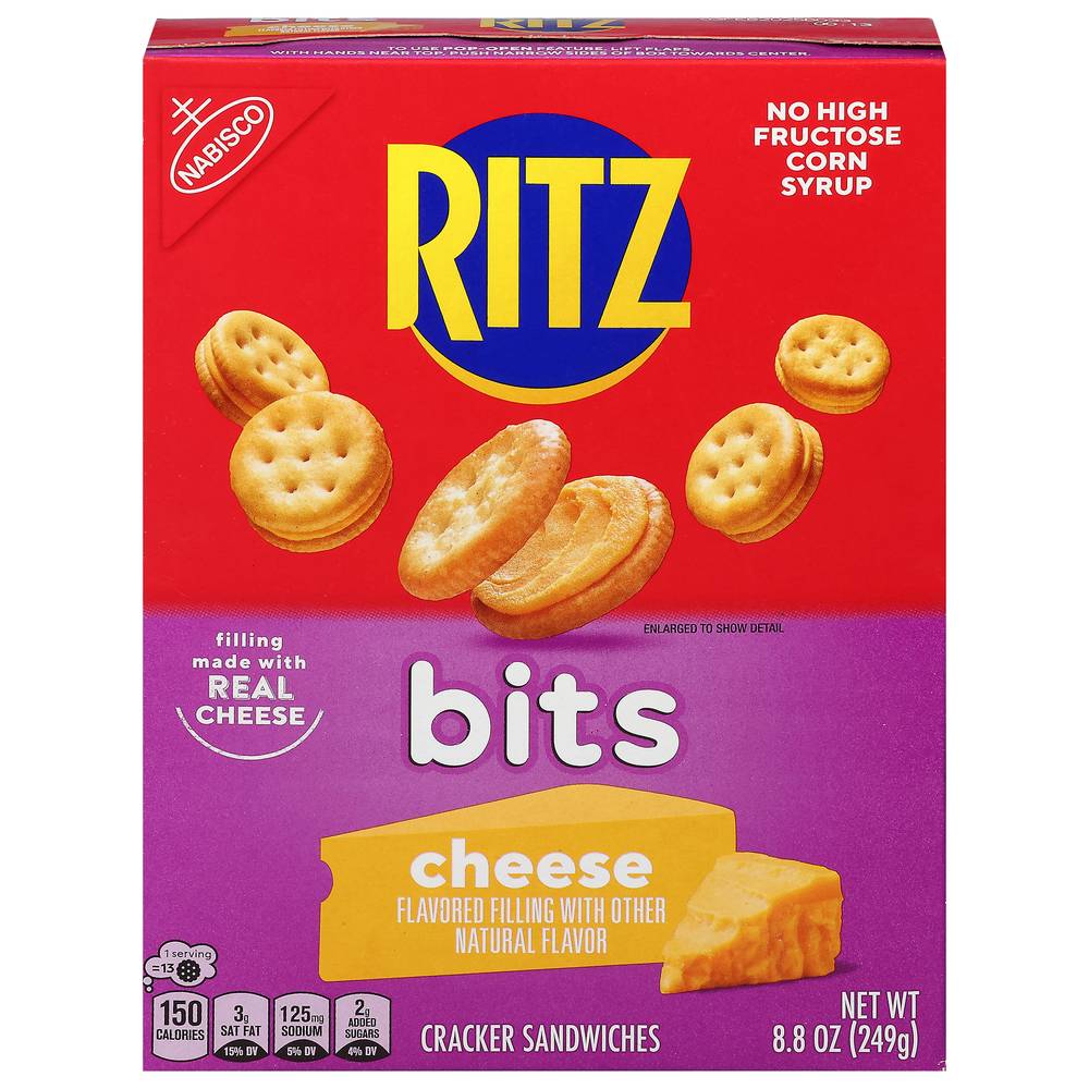 Ritz Bits Cracker Sandwiches, Cheese (8.8 oz)