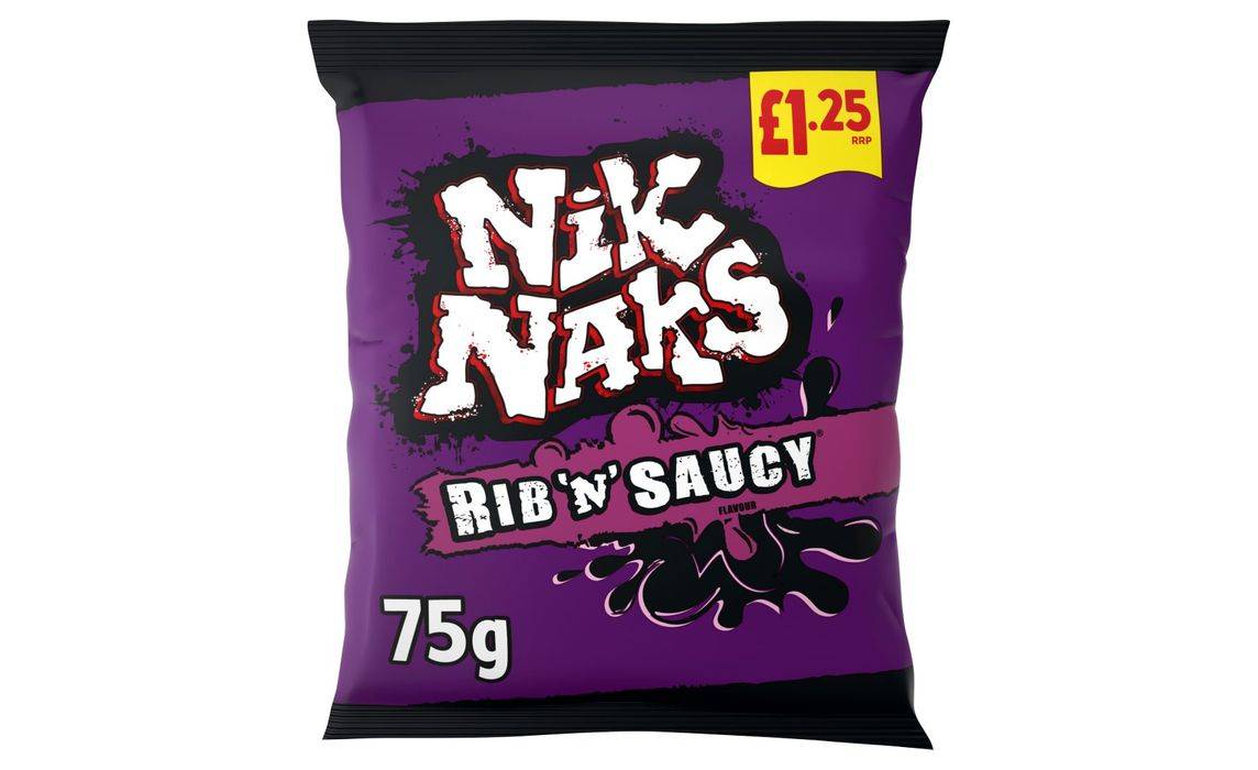 Nik Naks Rib N Saucy 75g (404753)