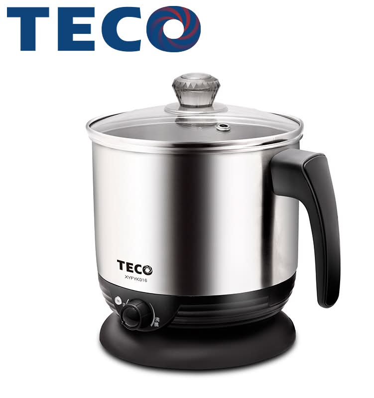 【安心價】【TECO 東元】1.6L多功能不鏽鋼美食鍋(XYFYK016) <1Set台 x 1 x 1Set台>