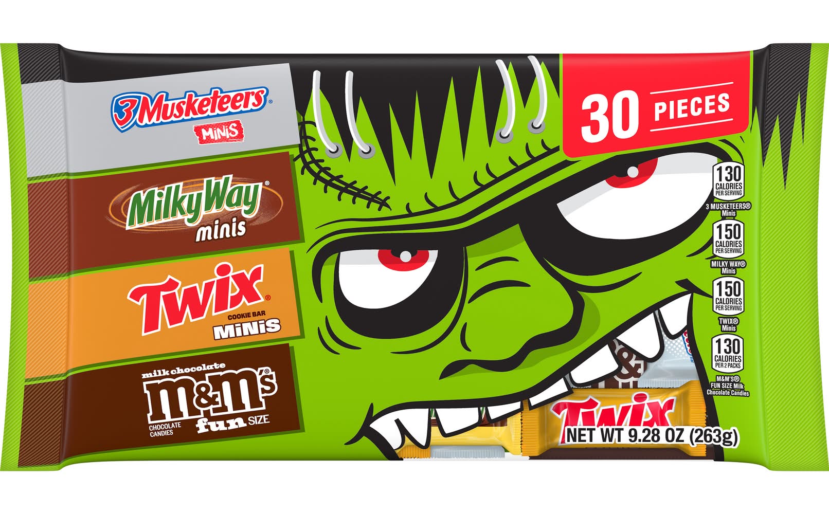 Mars Milk Chocolate Candy Variety pack (9.28 oz, 30 ct)