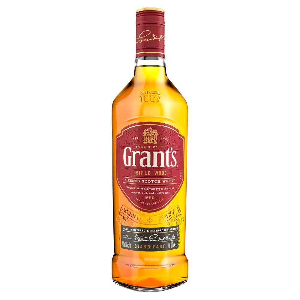 Grant's Triple Wood Blended Scotch Whisky 70cl