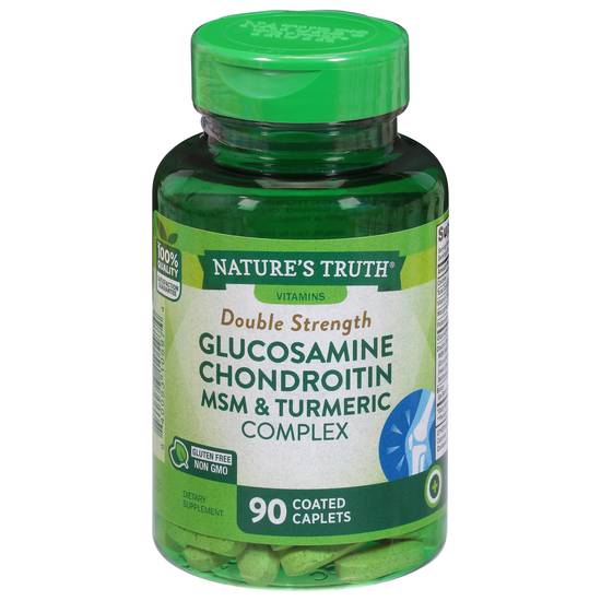 Nature's Truth Glucosamine Chondroitin Msm & Turmeric Complex Caplets (90 ct)