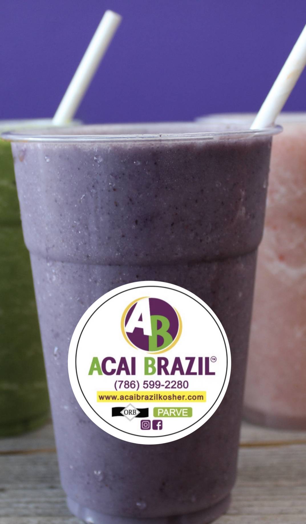 Order Acai Brazil (North Miami Beach) Menu Delivery【Menu