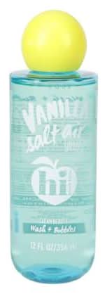Hi Peach Layne® Clean Beauty Wash+Bubbles 12oz Vanilla & Sea Salt
