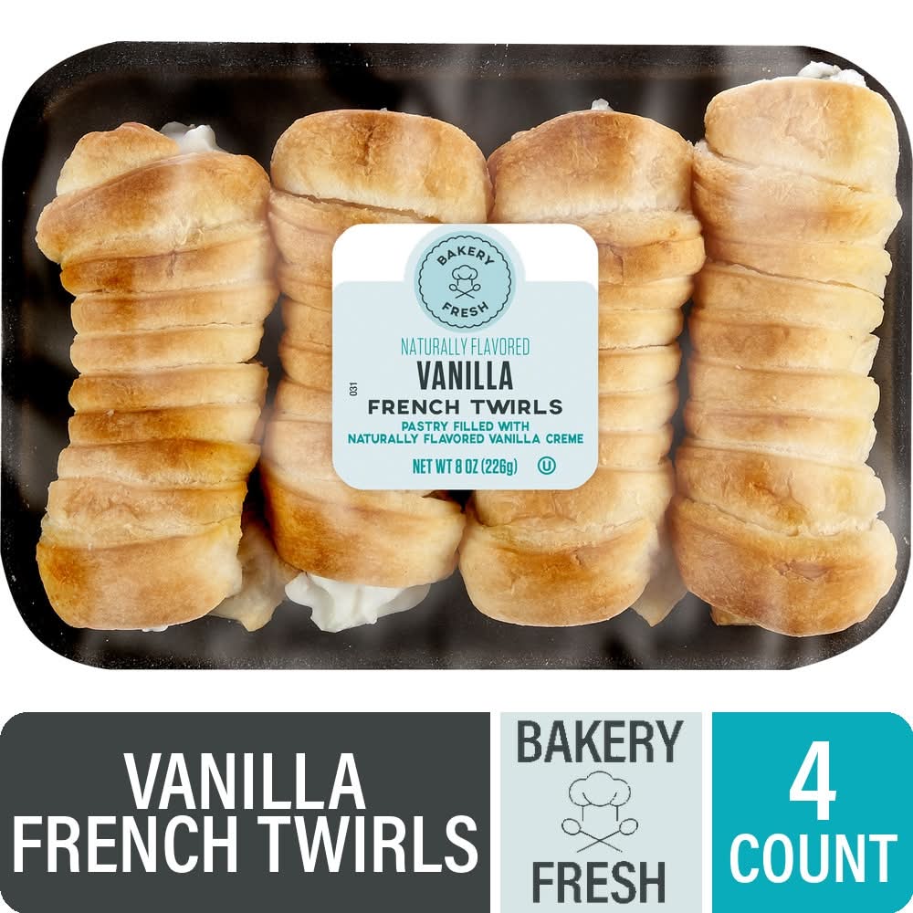 Bakery Fresh Vanilla French Twirls