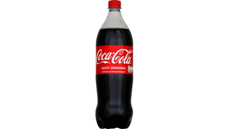 Coca Cola 1,25l coca cola regular pet La bouteille de 1,25L