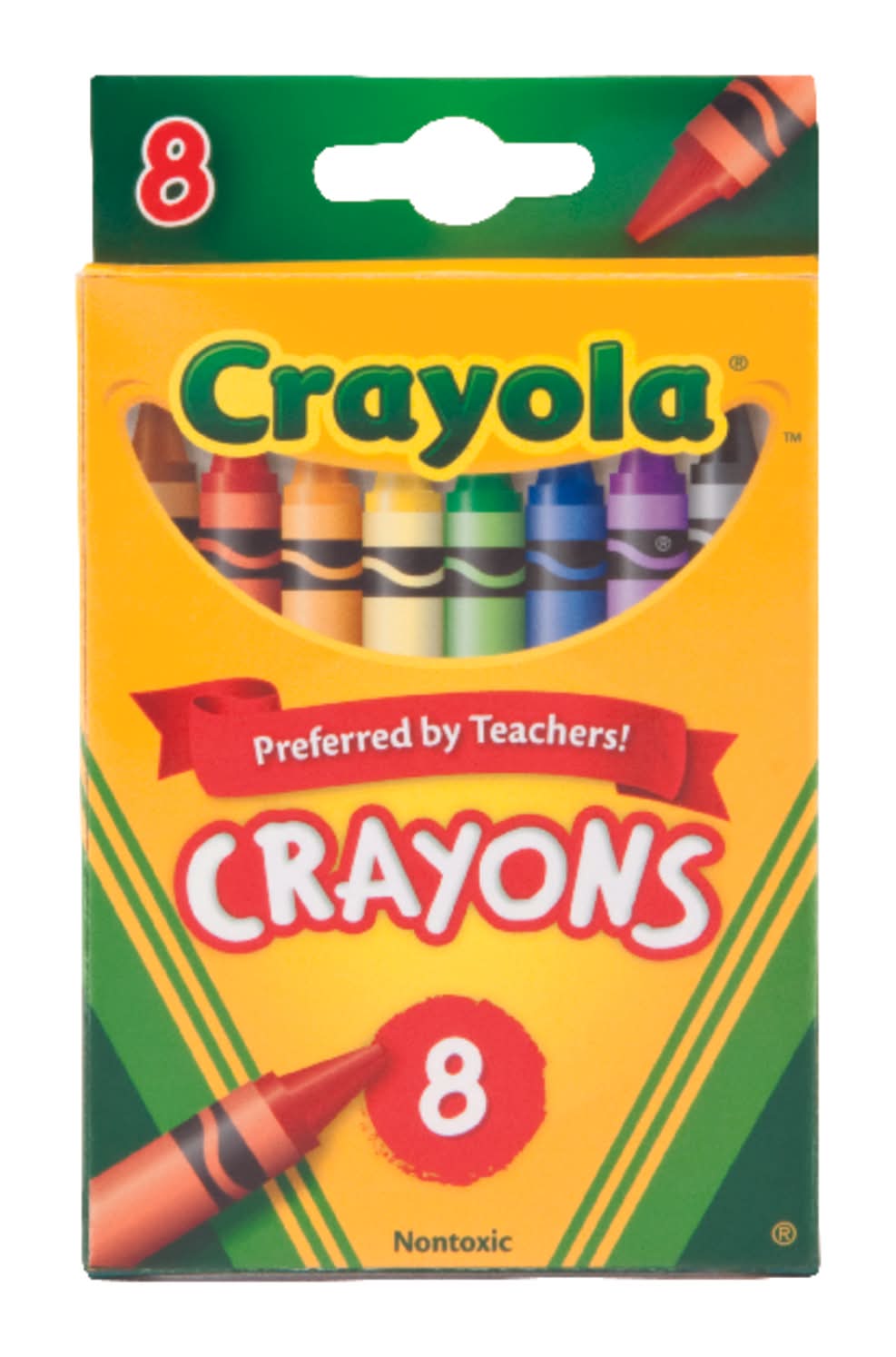 Crayola Assorted Color Crayons 8 Pk