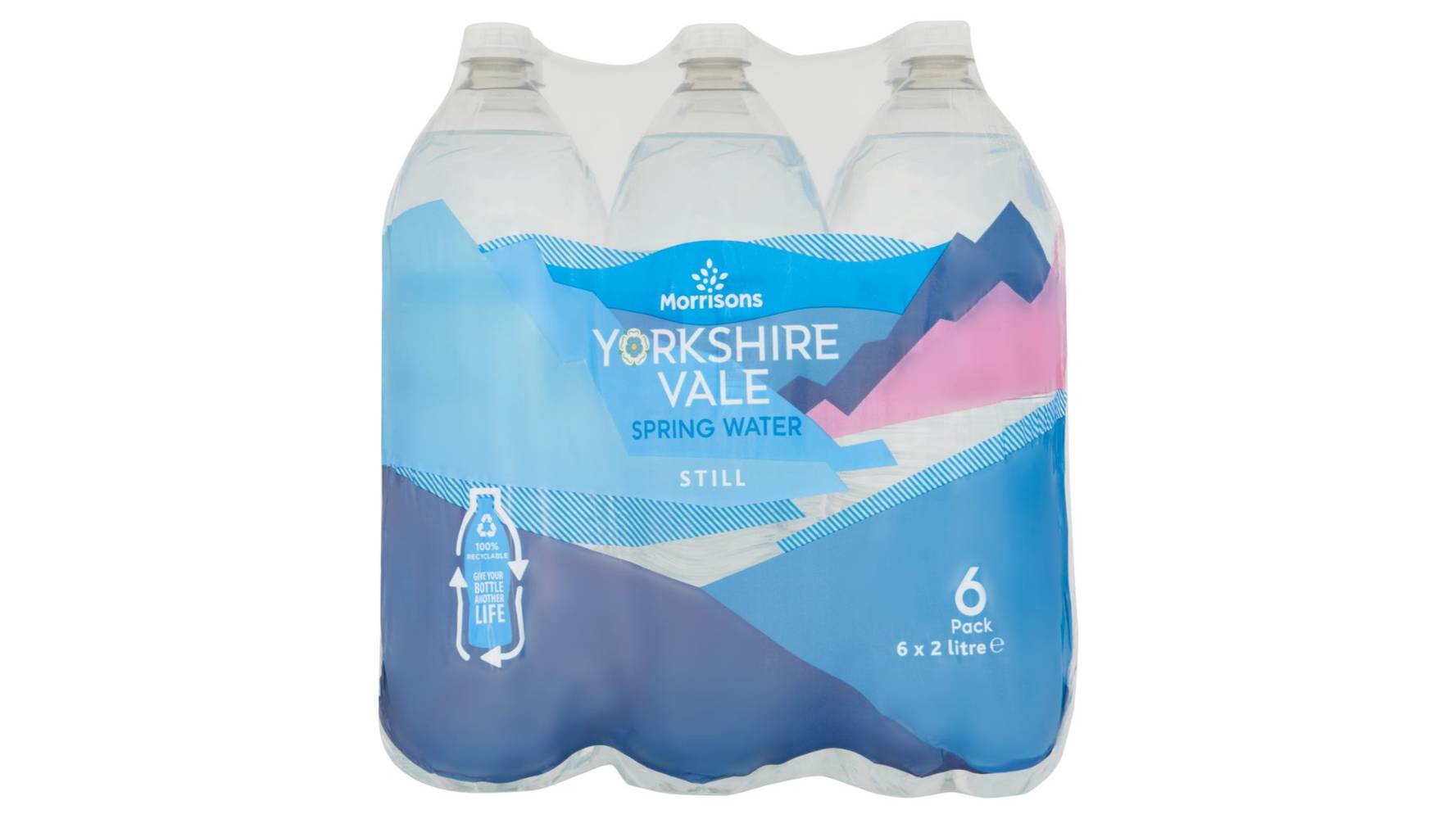 Morrisons Yorkshire Vale Still Spring Water (6 x 2L)