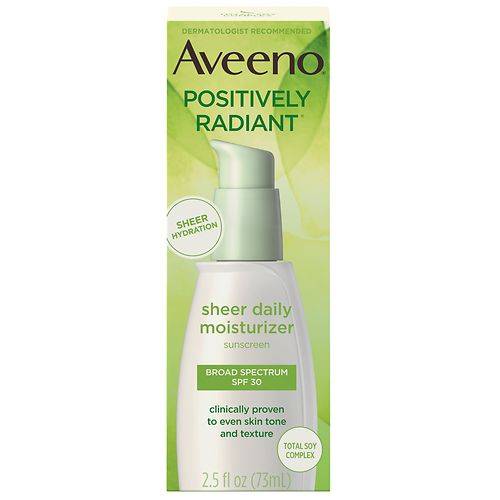 Aveeno Active Naturals Sheer Daily Moisturizer SPF 30 - 2.5 fl oz